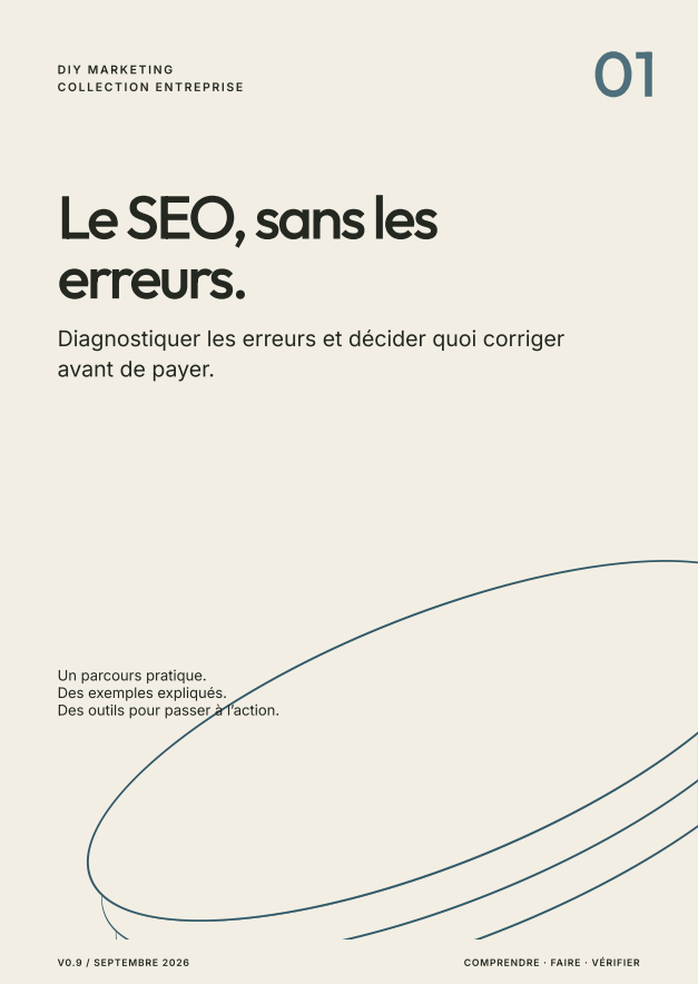 Le SEO, sans les erreurs.