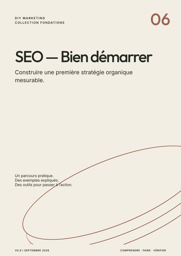 SEO — Bien démarrer